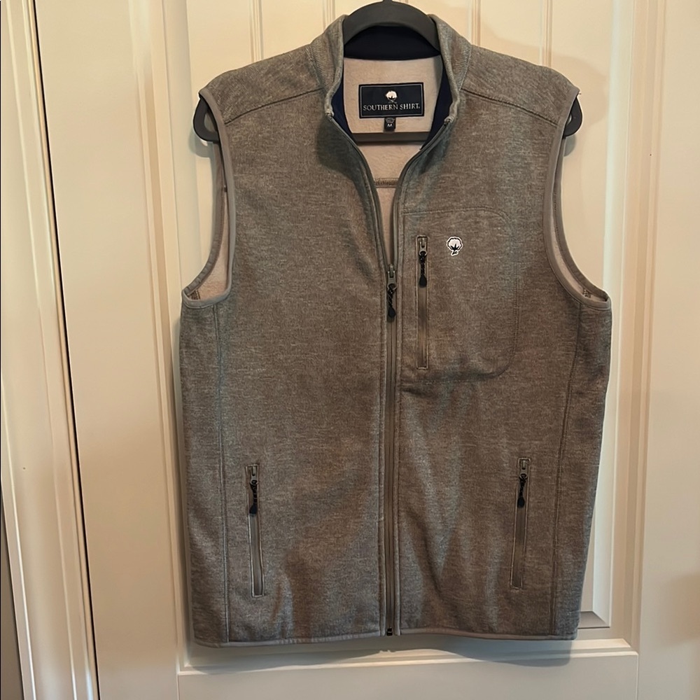 Men's Gray Sleeveless Jacket M